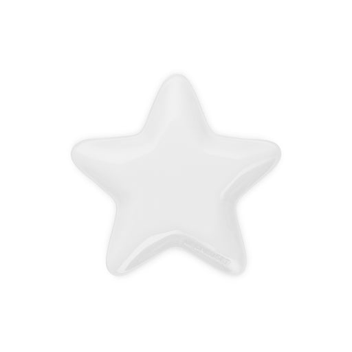 Le Creuset Stoneware Star Plate 20cm White