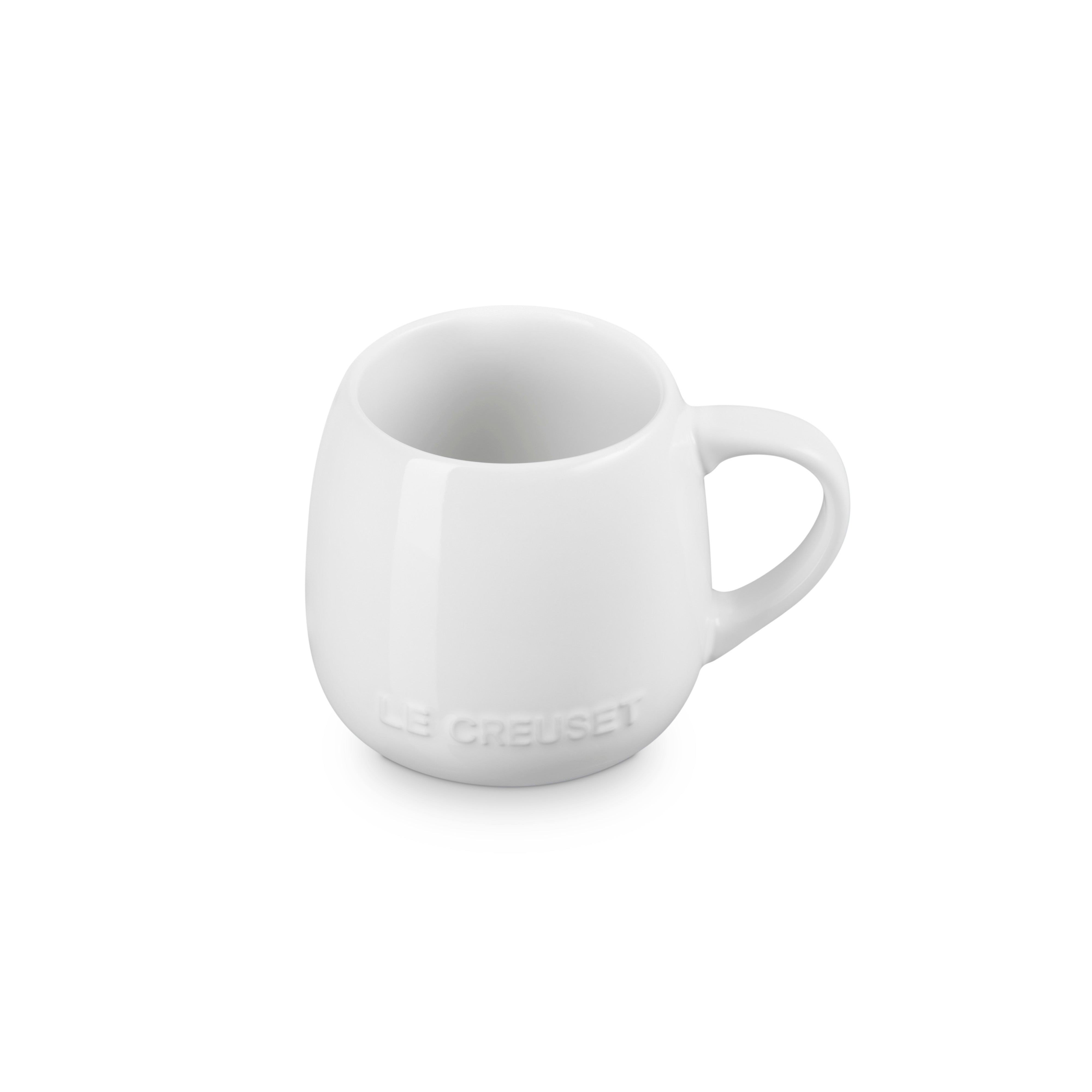 Le Creuset Stoneware Coupe Mug 320ml White
