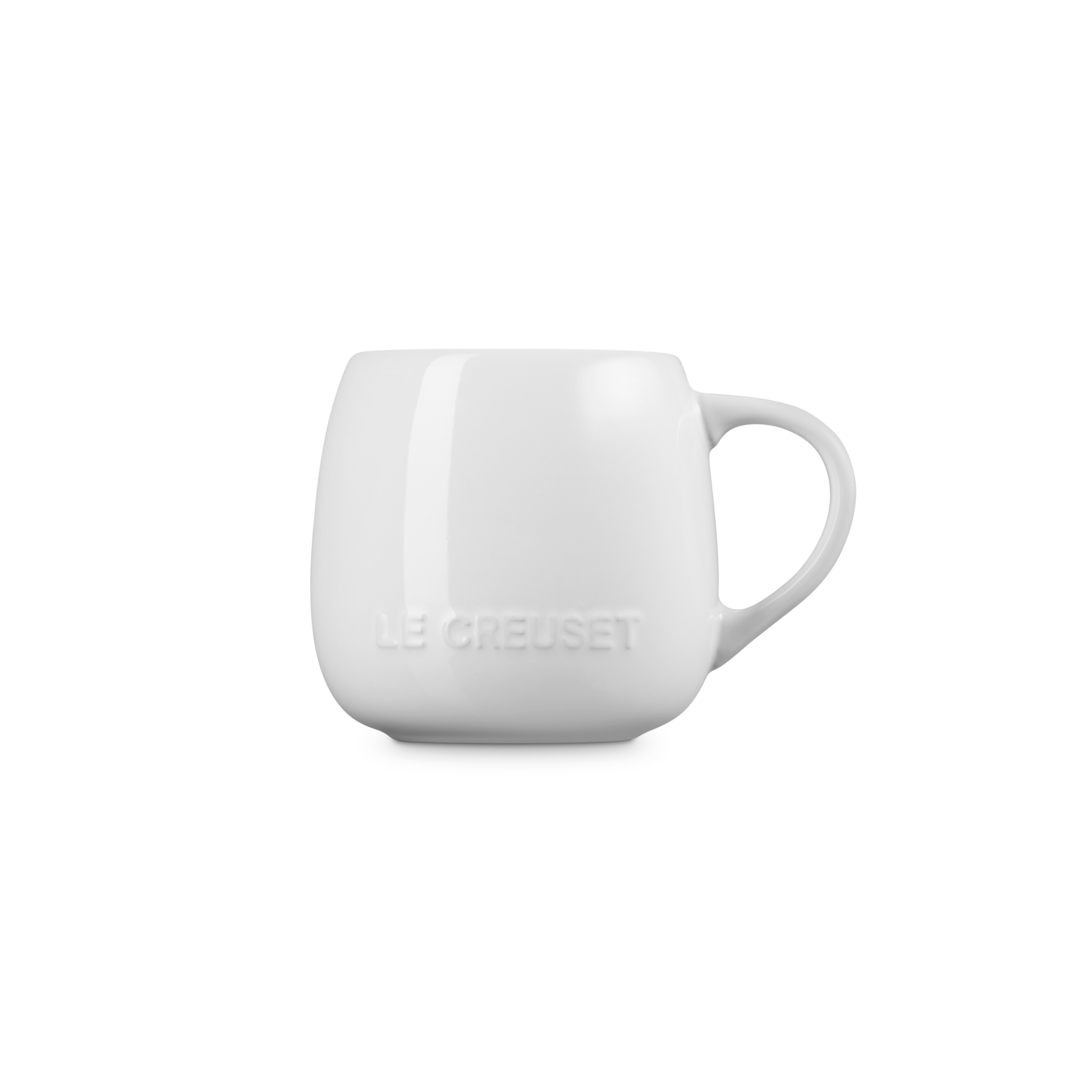 Le Creuset Stoneware Coupe Mug 320ml White