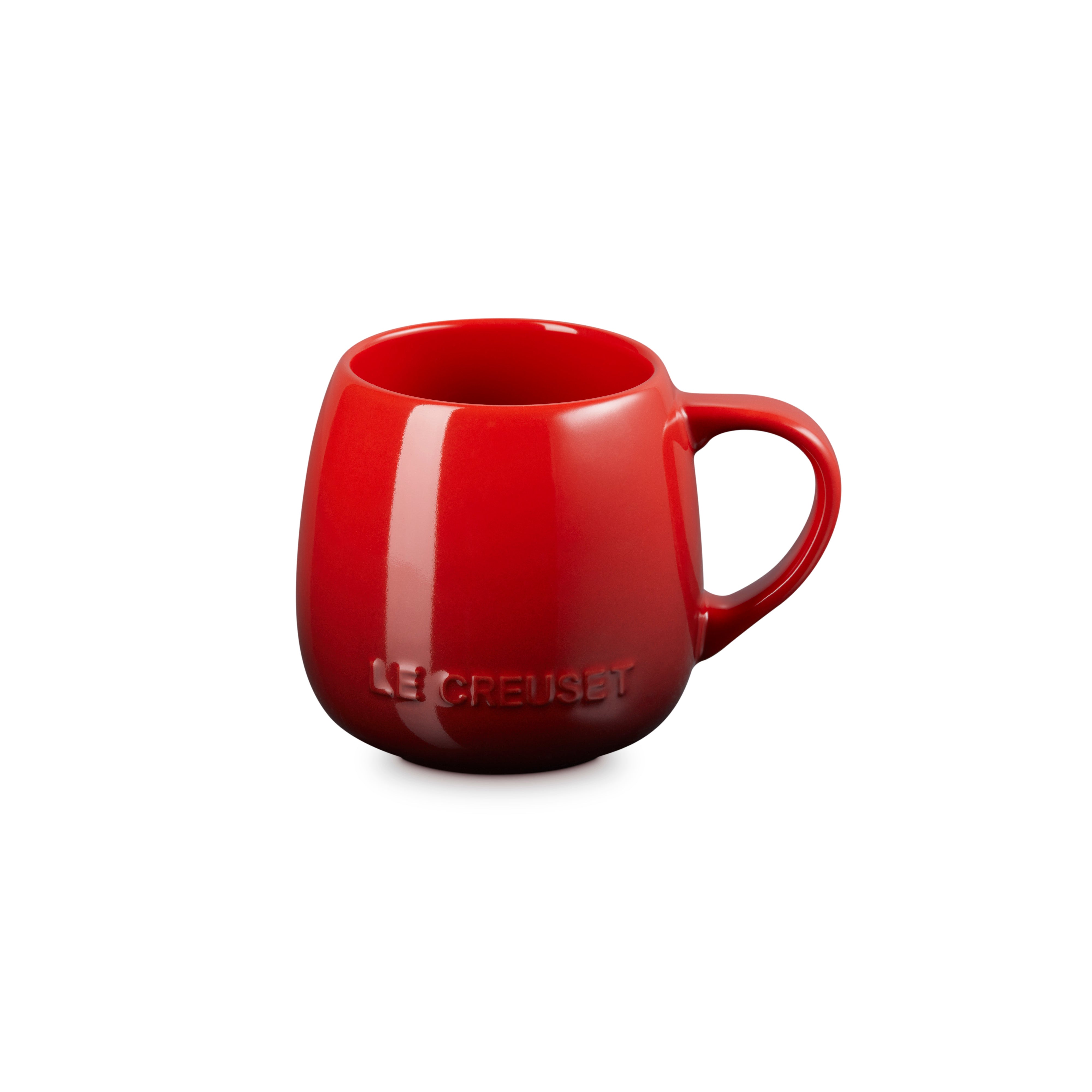 Le Creuset Stoneware Coupe Mug 320ml Cerise