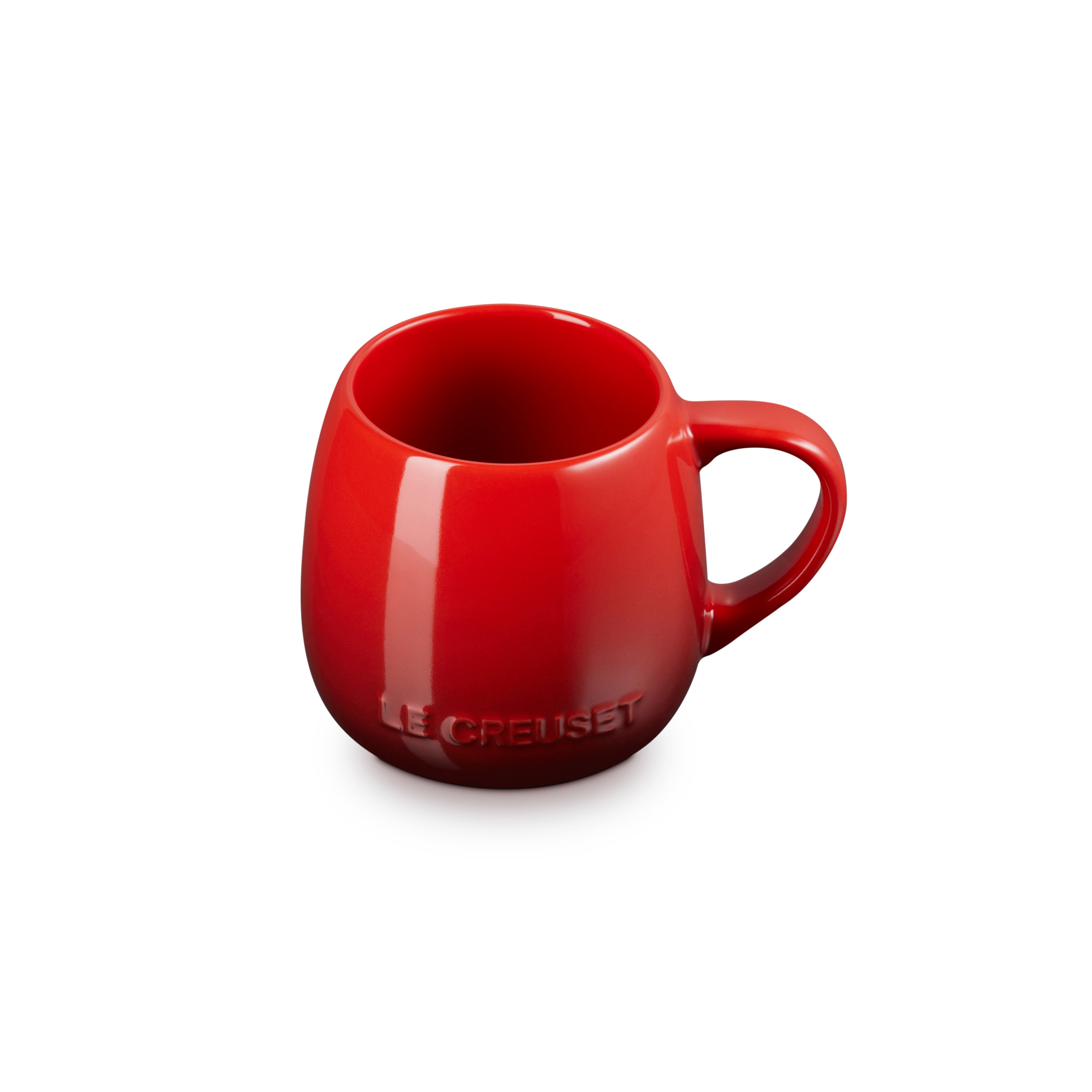 Le Creuset Stoneware Coupe Mug 320ml Cerise