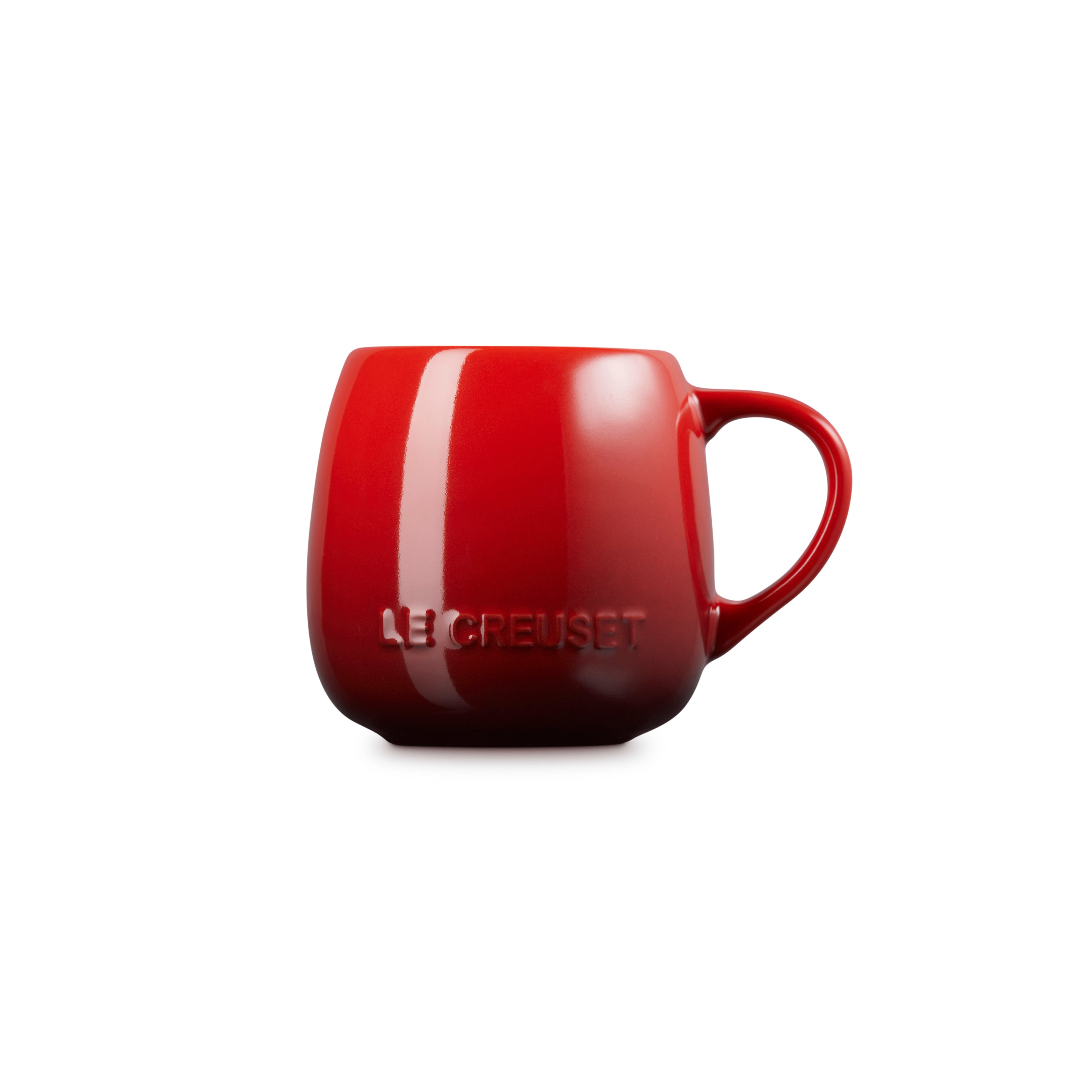 Le Creuset Stoneware Coupe Mug 320ml Cerise