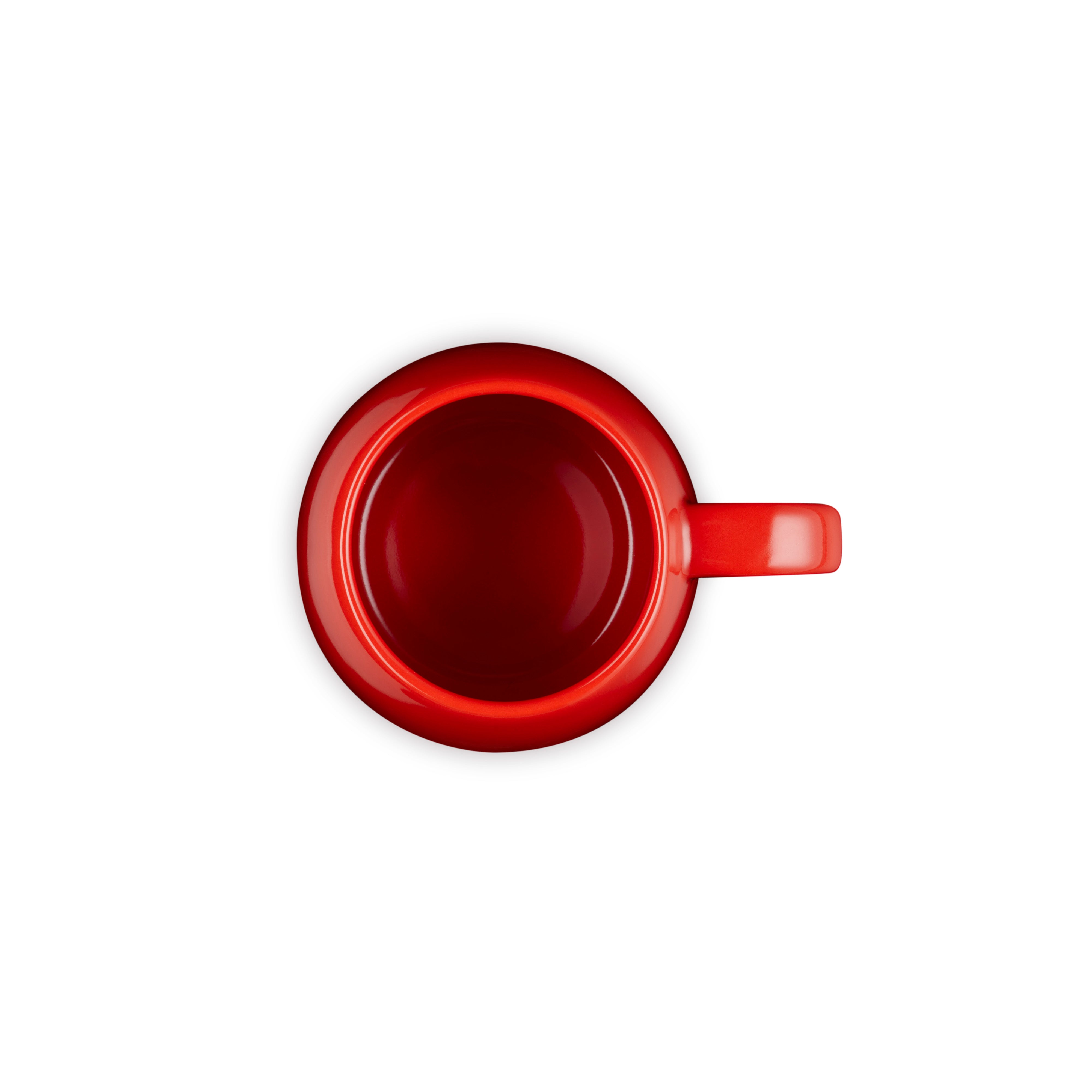 Le Creuset Stoneware Coupe Mug 320ml Cerise