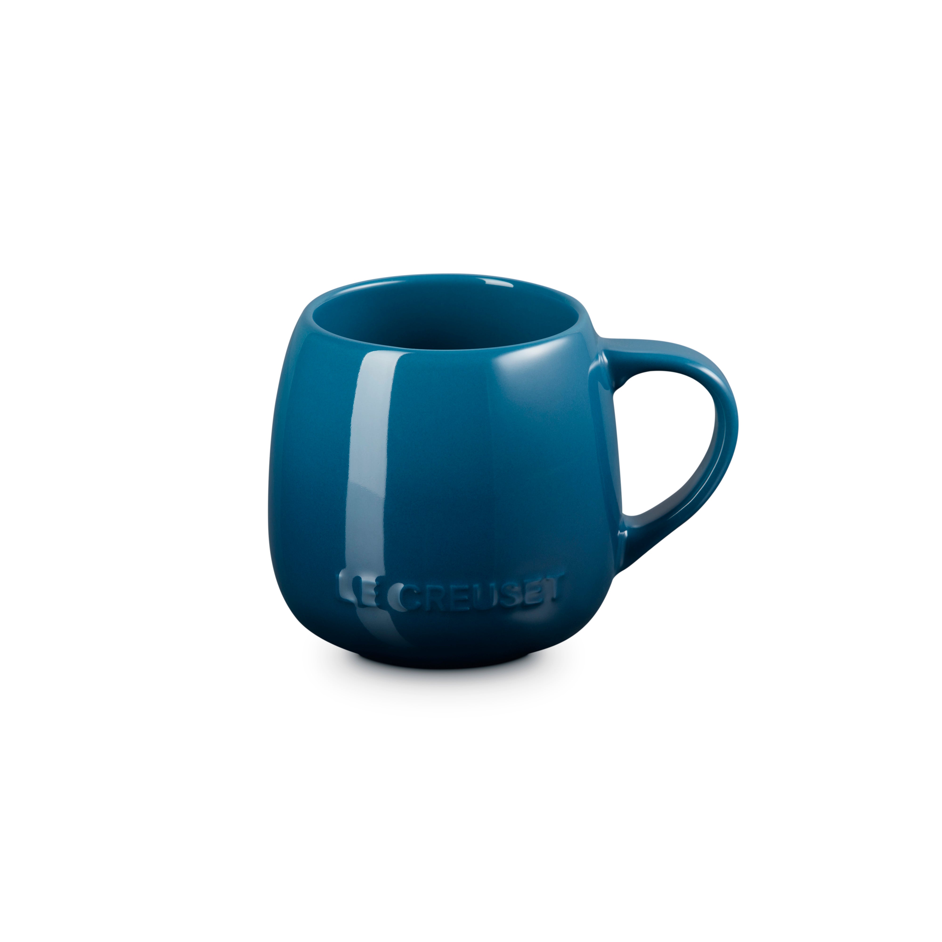 Le Creuset Stoneware Coupe Mug 320ml Deep Teal