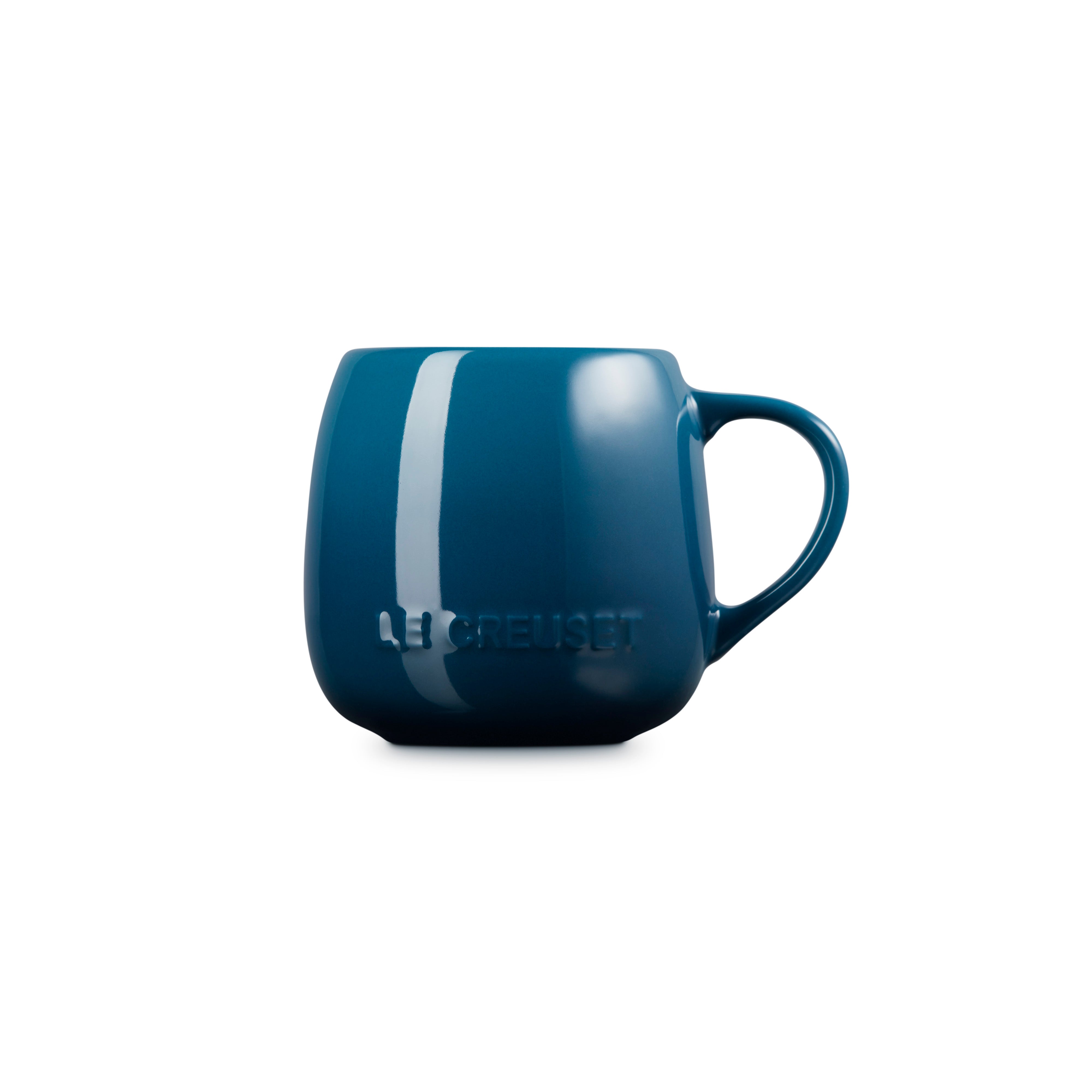 Le Creuset Stoneware Coupe Mug 320ml Deep Teal