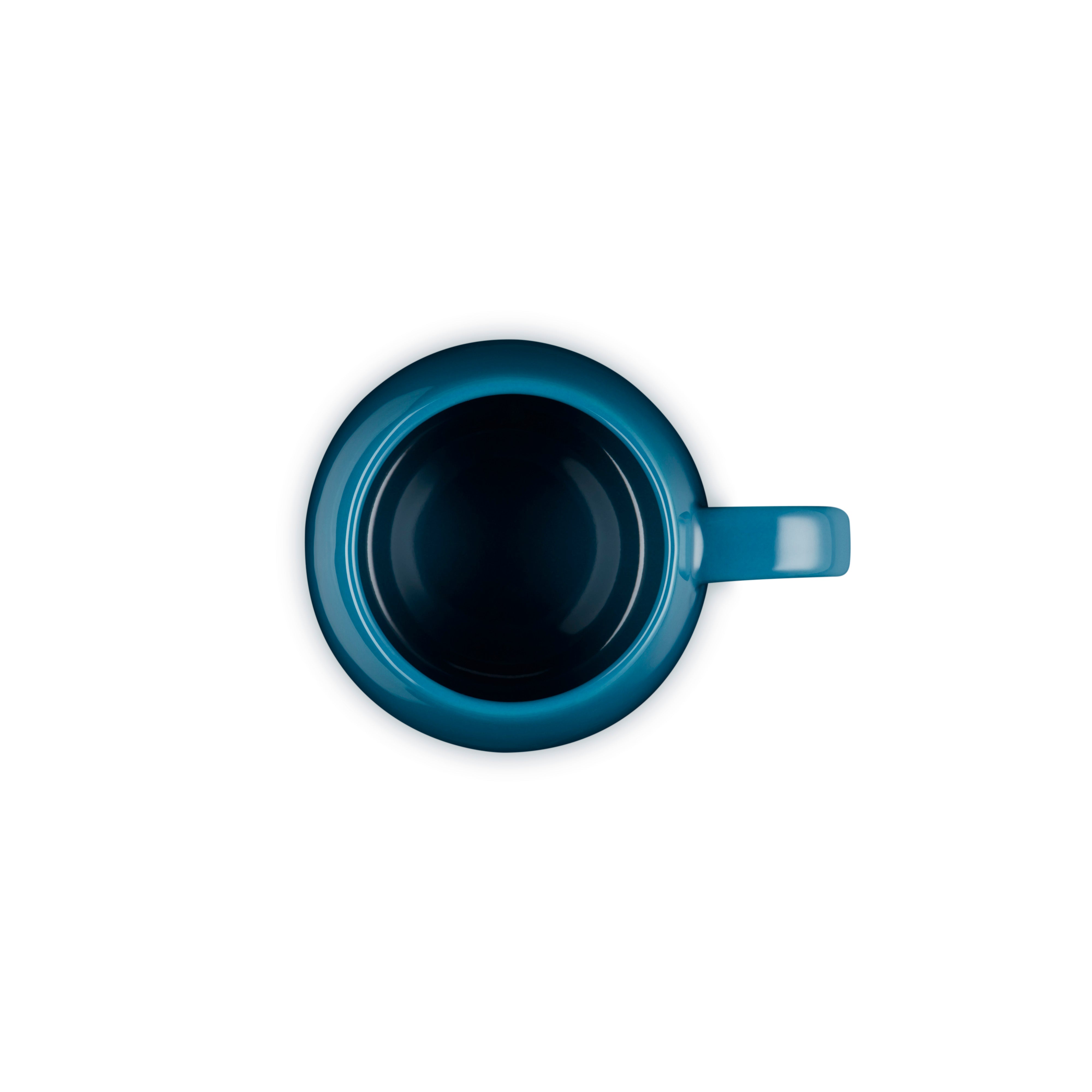 Le Creuset Stoneware Coupe Mug 320ml Deep Teal