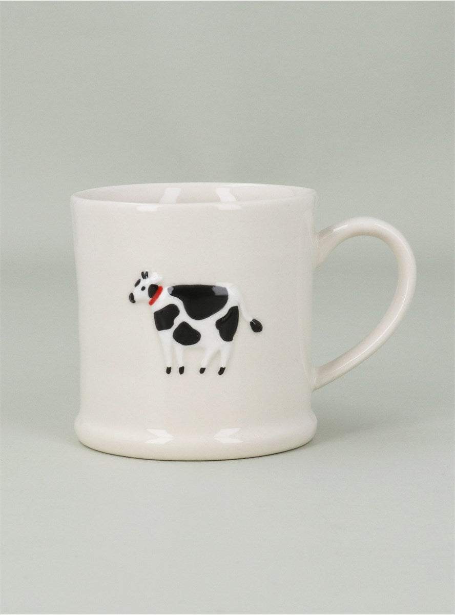 Stoneware Mini Mug - Cow