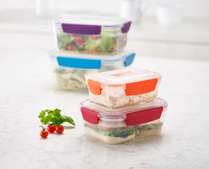 Nest Lock 4-piece Multicolour Food Container Set