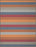 Diamond Stripe Throw | Burnt Orange