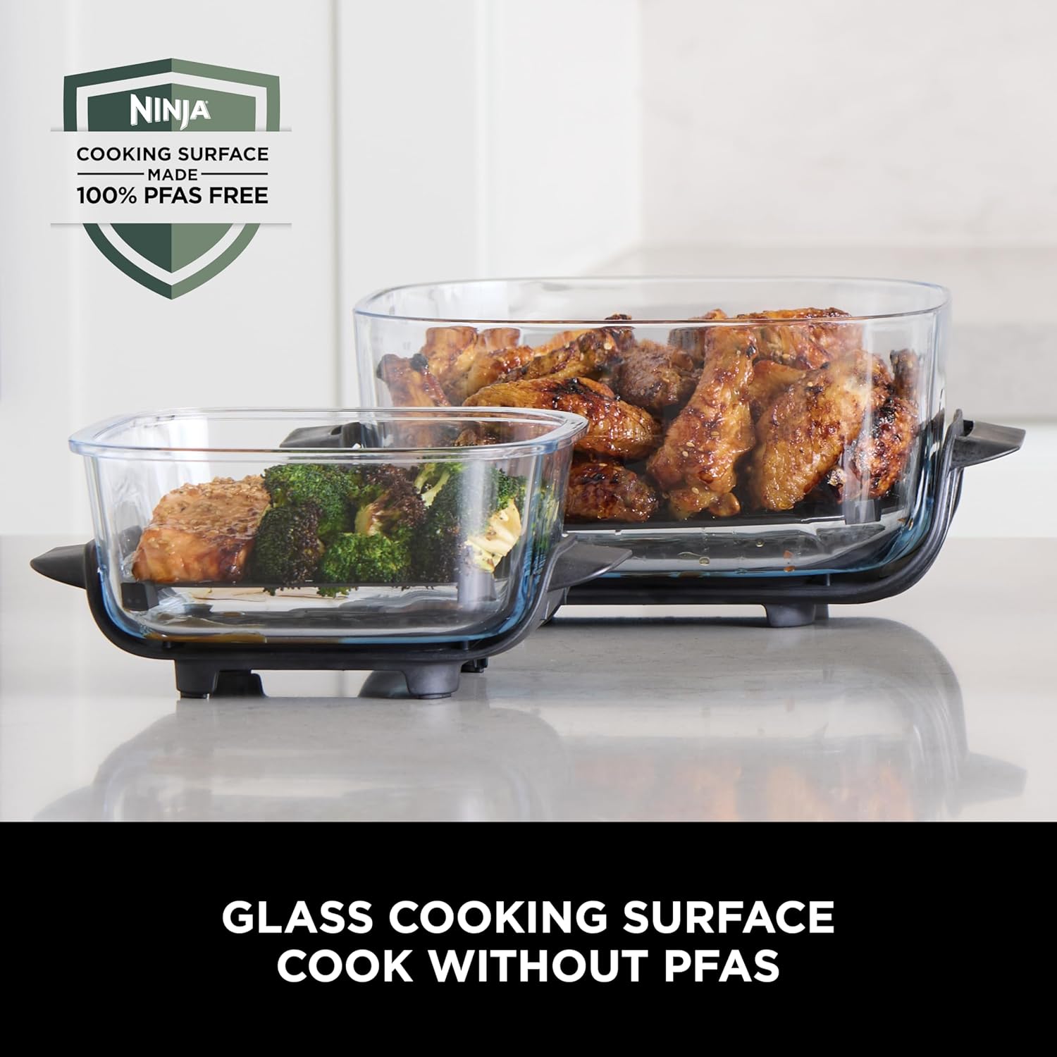 Cripsi 4-in-1  Portable Glass Airfryer