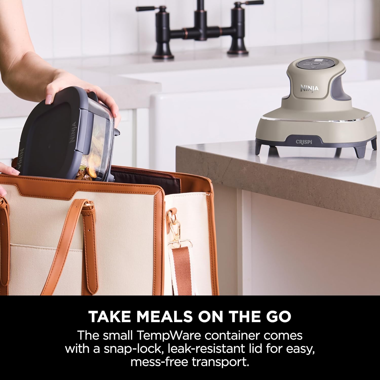 Cripsi 4-in-1  Portable Glass Airfryer