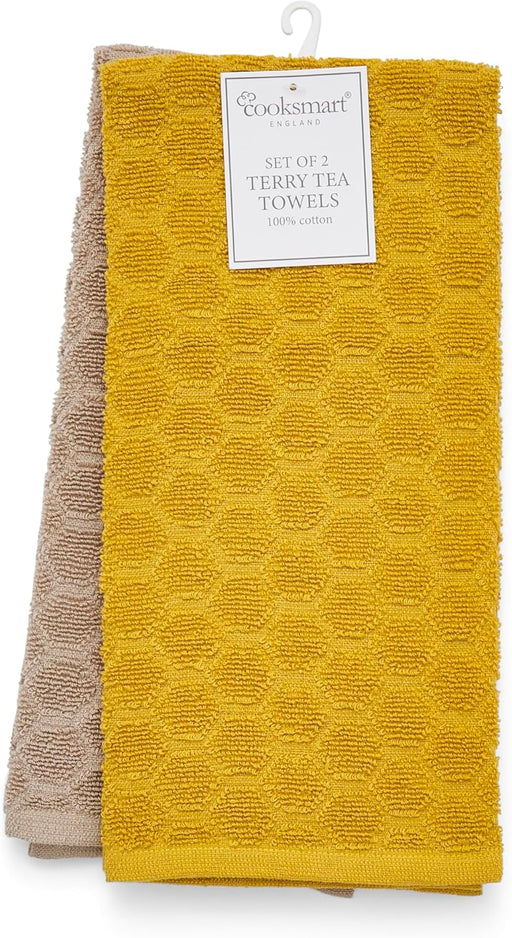 Terry Tea Towels | Honeycomb