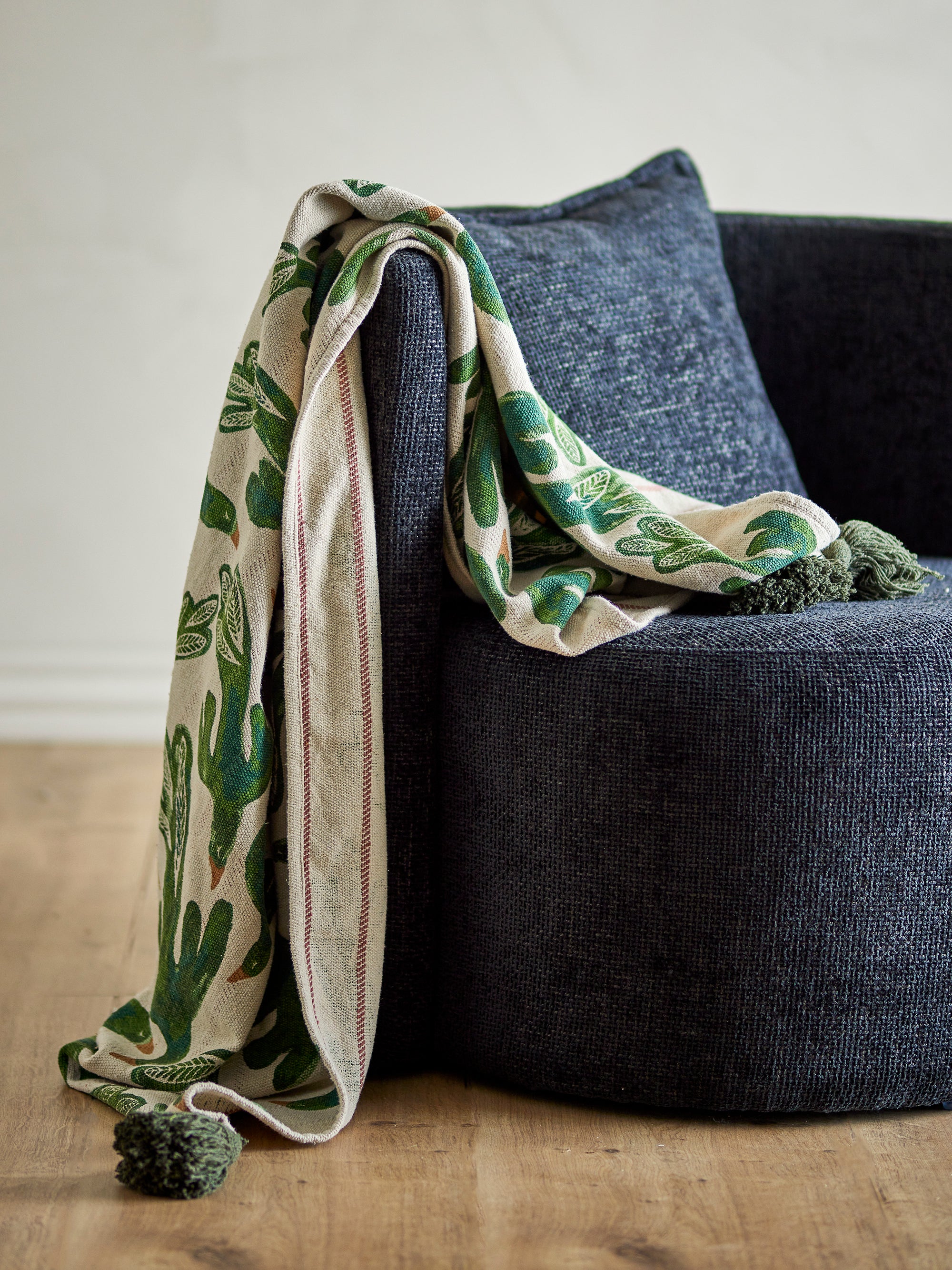 Birdliva Throw | Cotton