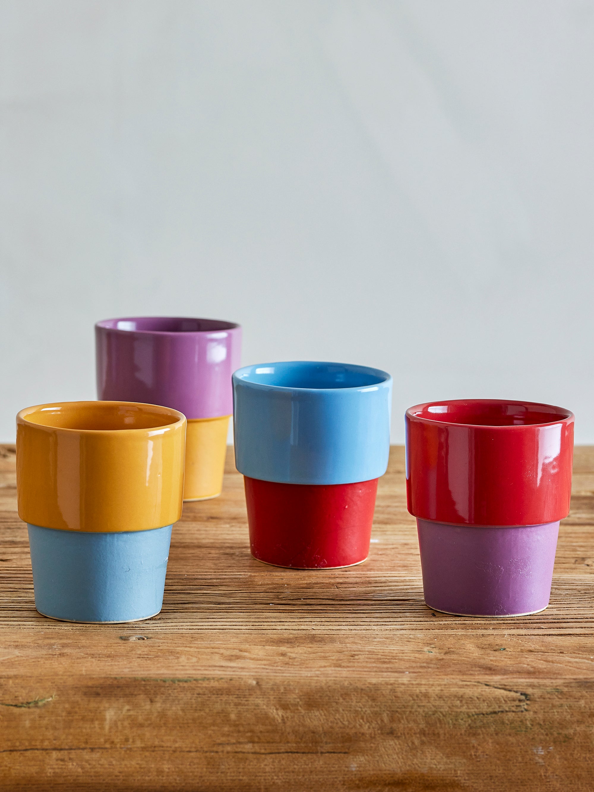 Ewan Stoneware Cup | Set of 4