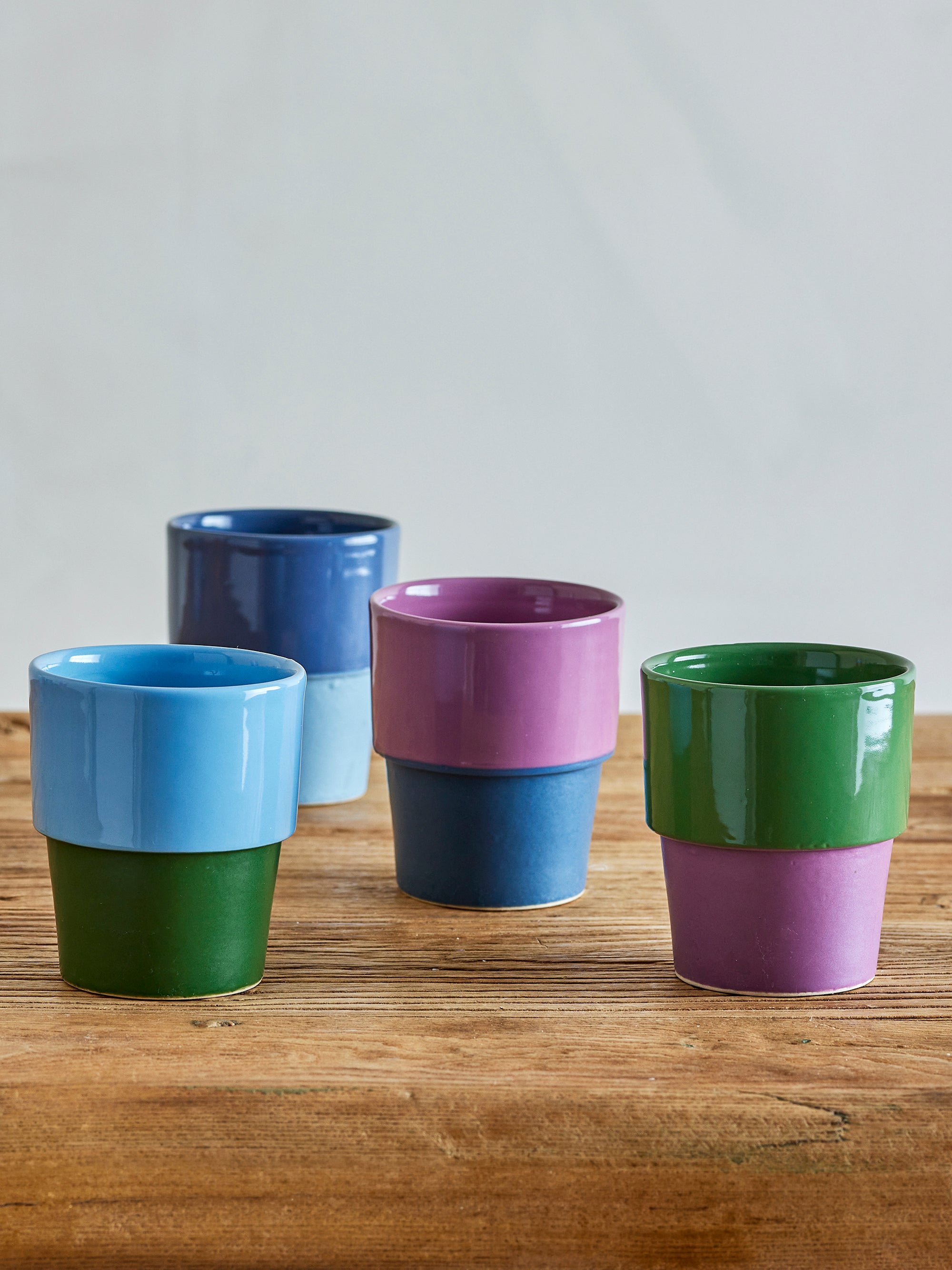 Ewan Stoneware Cup | Set of 4