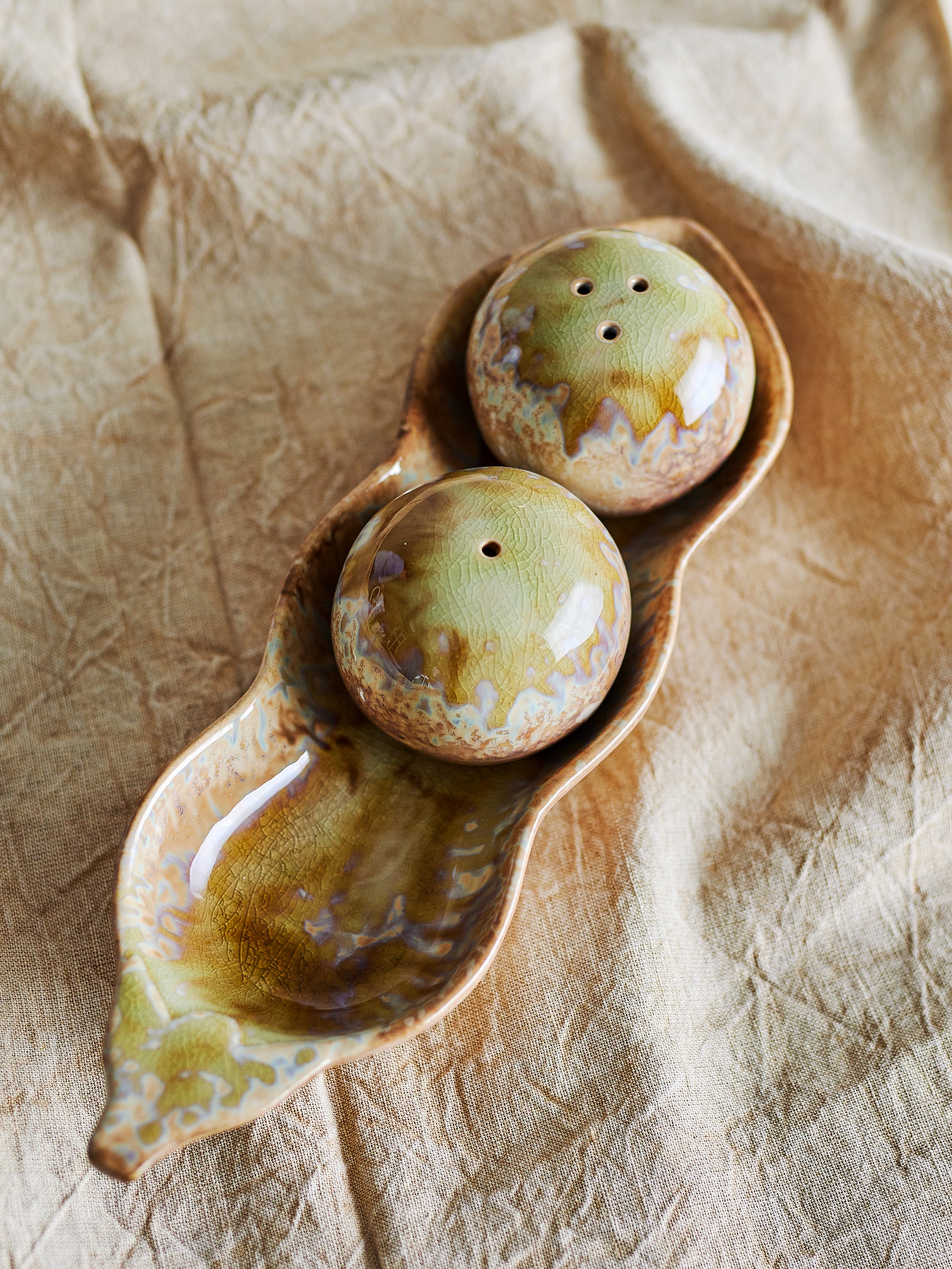 Kayo Salt & Pepper | Green Shaker Set