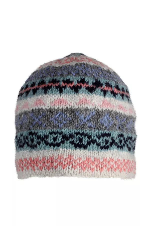 Classic Fairisle Beanie Oatmeal