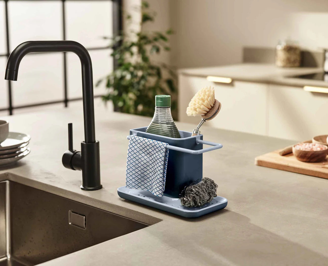 Caddy | Grey Kitchen Sink Organiser