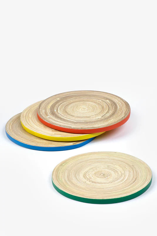Bamboo Round Coasters