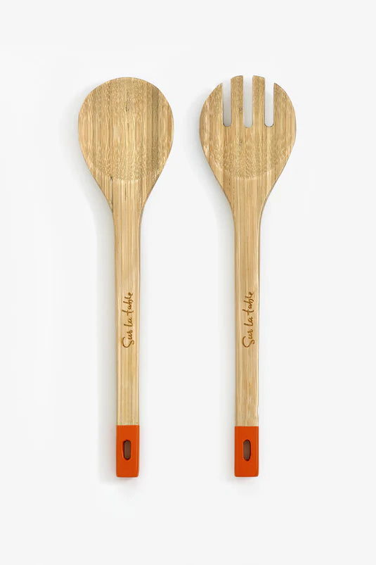 Bamboo Salad Servers