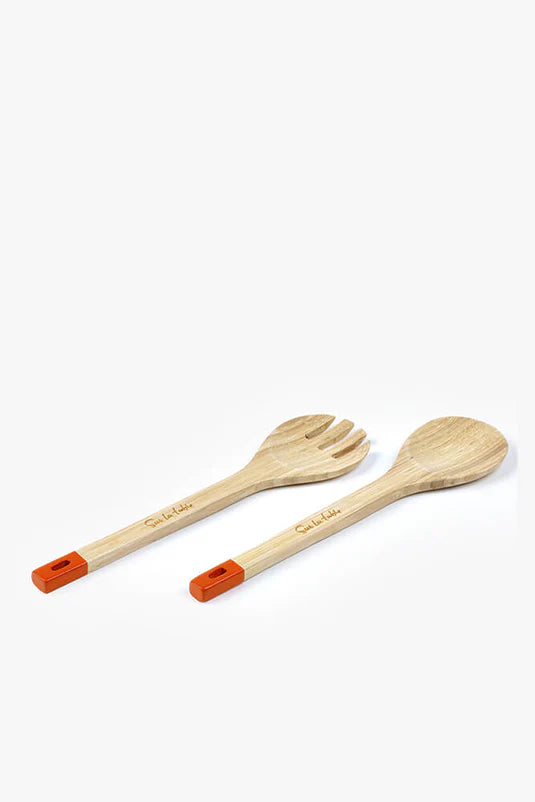 Bamboo Salad Servers