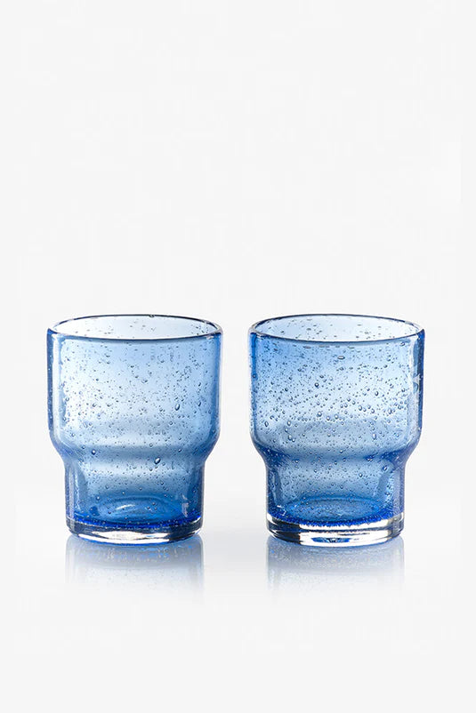 Blue Stacking Tumblers