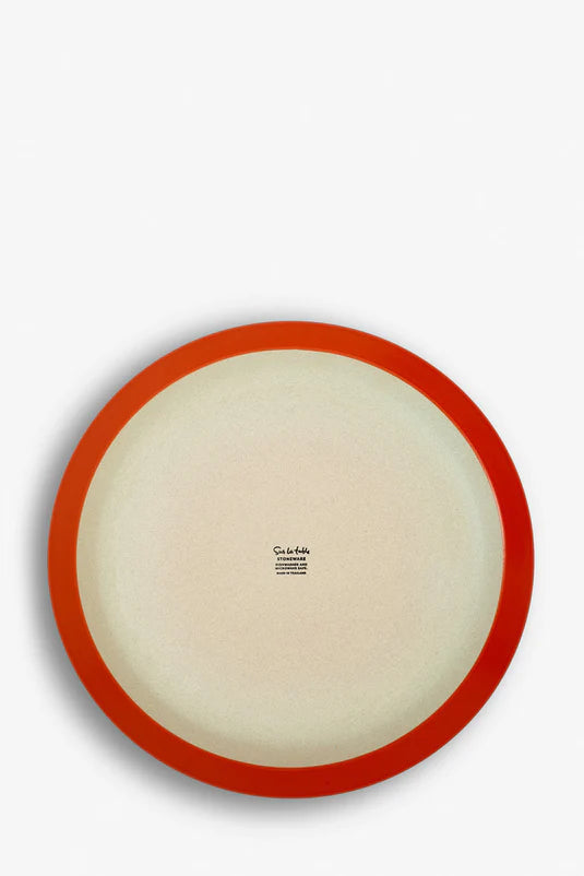 Orange 'Colour Me Happy' Dinner Plate