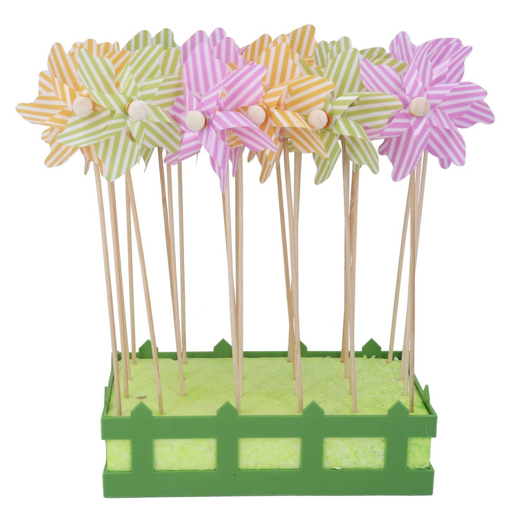 Mini Pastels Stripe Windmills