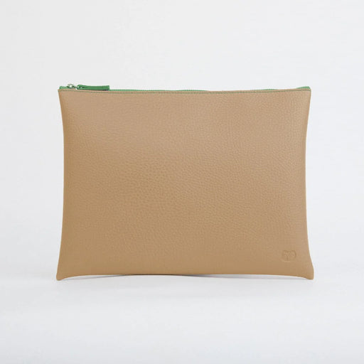 Tawny Large Pouch | Sandy Beige