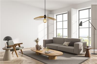 Wave Pendant | Black & Gold