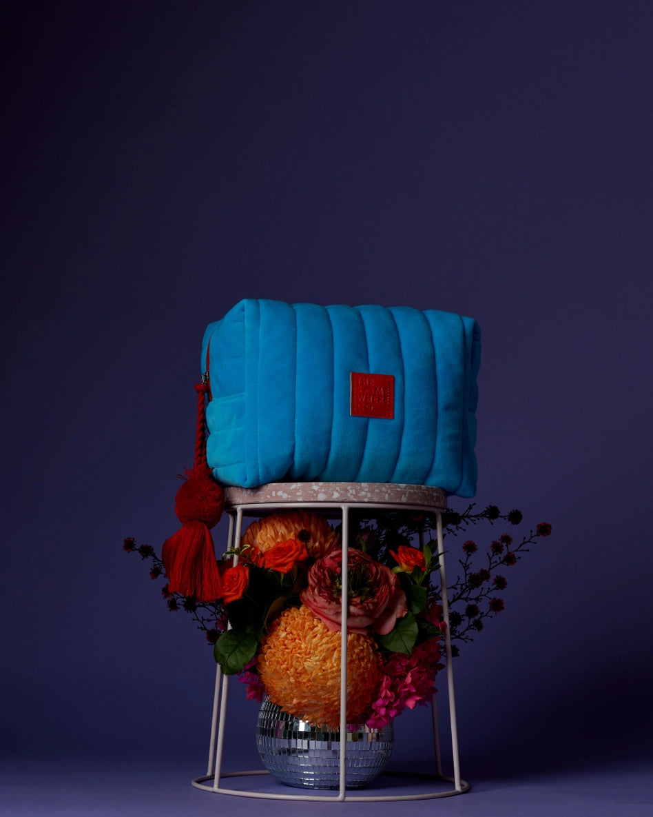 Blue Velvet | Cosmetic Case