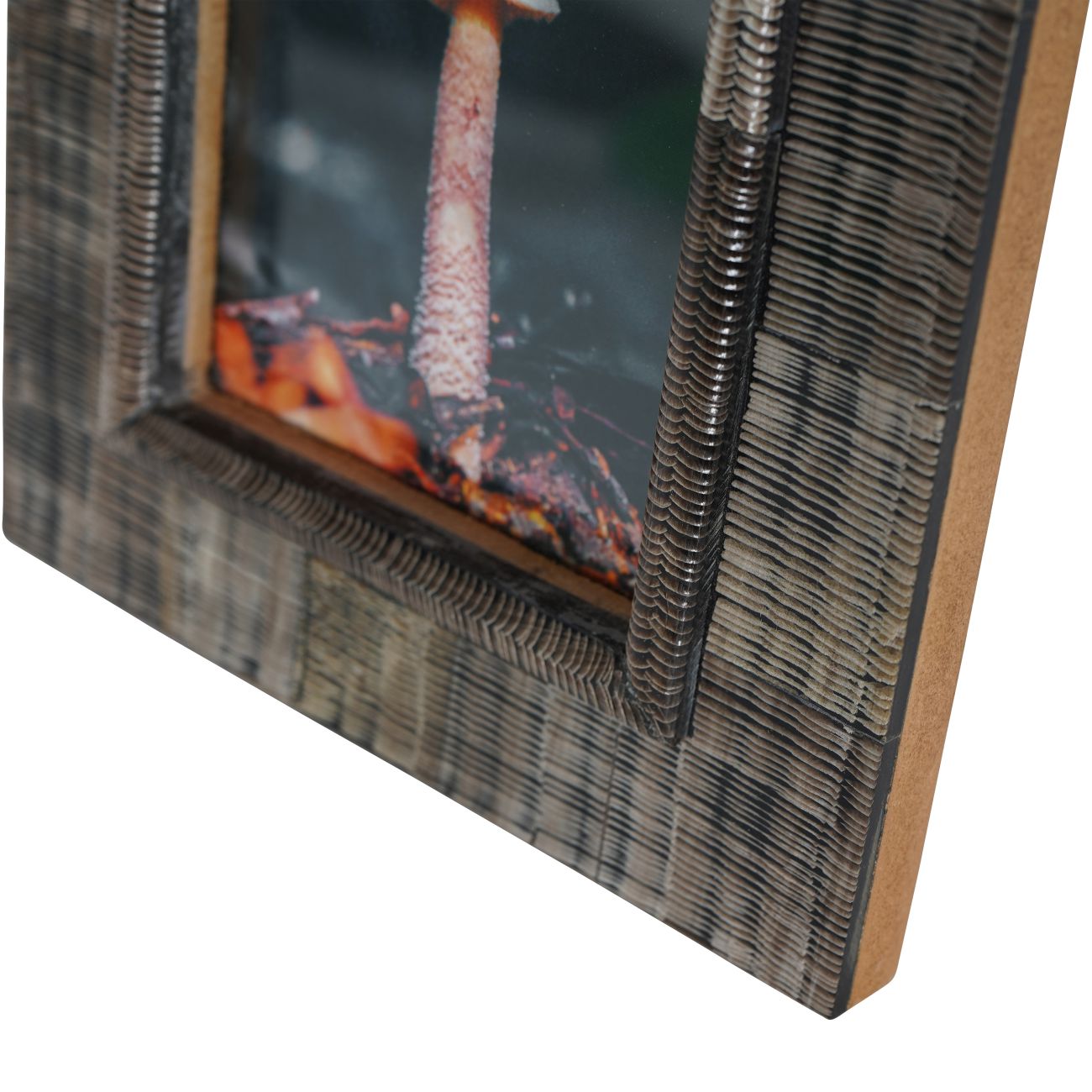 Rustic Brown Horn Frame | 4x6"