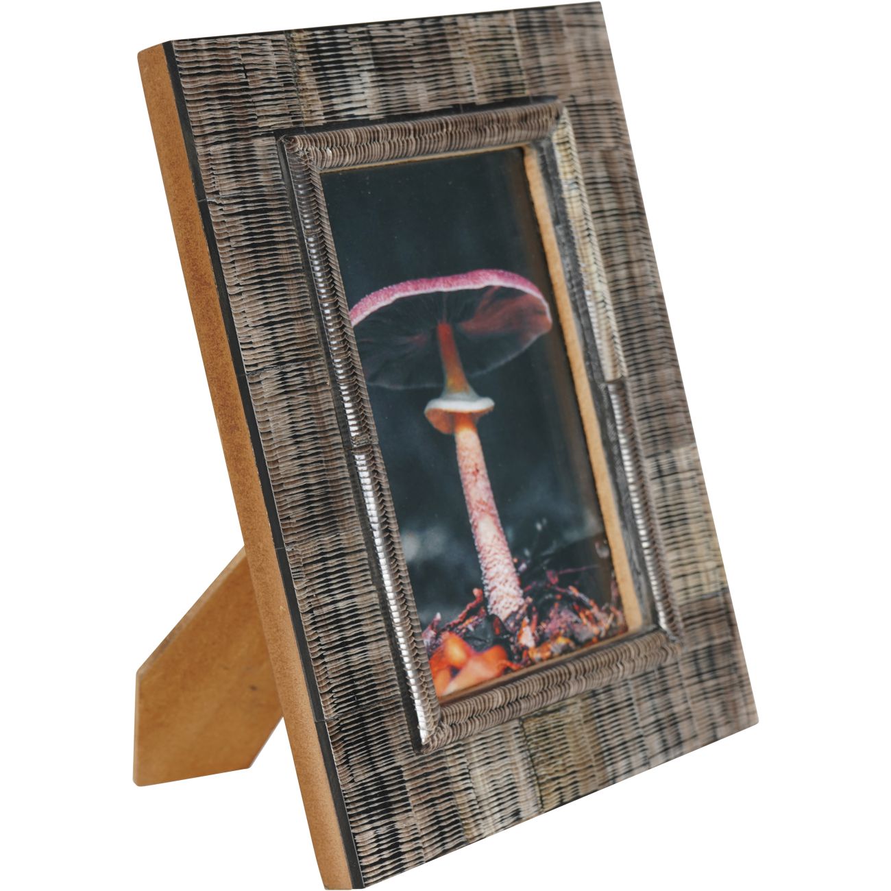 Rustic Brown Horn Frame | 4x6"
