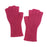 Pink Ribbed Fingerless Gloves