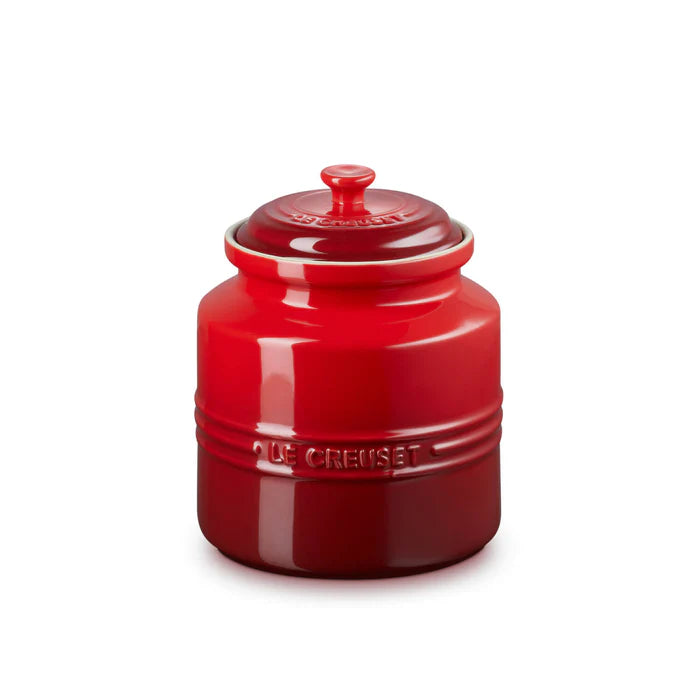 Le Creuset Stoneware 2.4 Litre Biscuit Jar Cerise