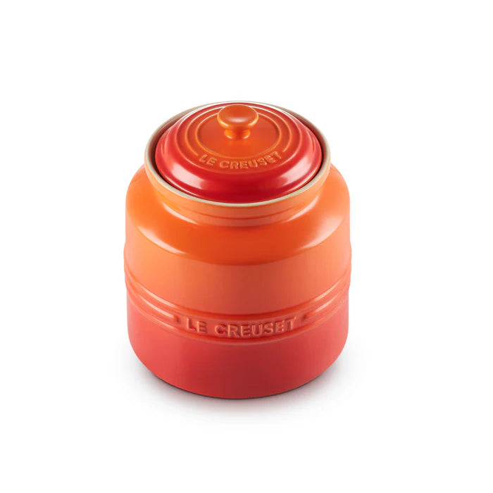 Le Creuset Stoneware 2.4 Litre Biscuit Jar Volcanic