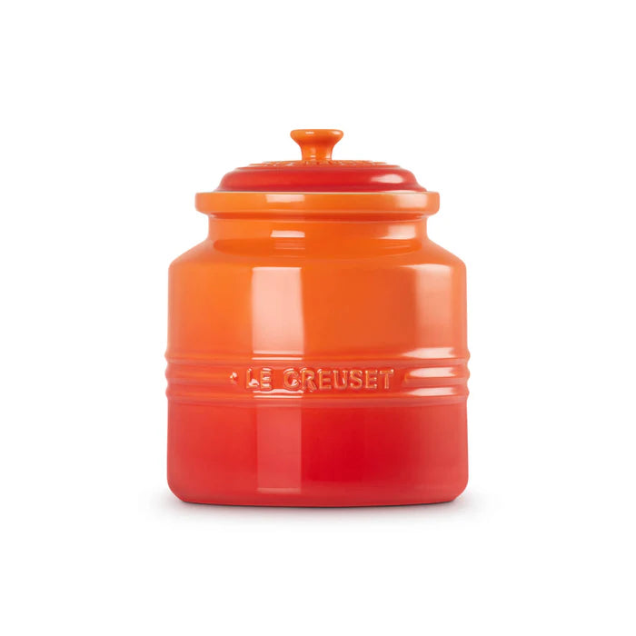 Le Creuset Stoneware 2.4 Litre Biscuit Jar Volcanic