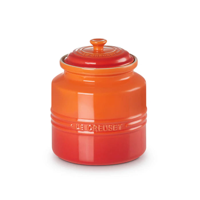 Le Creuset Stoneware 2.4 Litre Biscuit Jar Volcanic