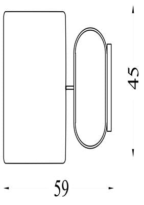 Sleek Table Lamp - Black Metal with Grey shade