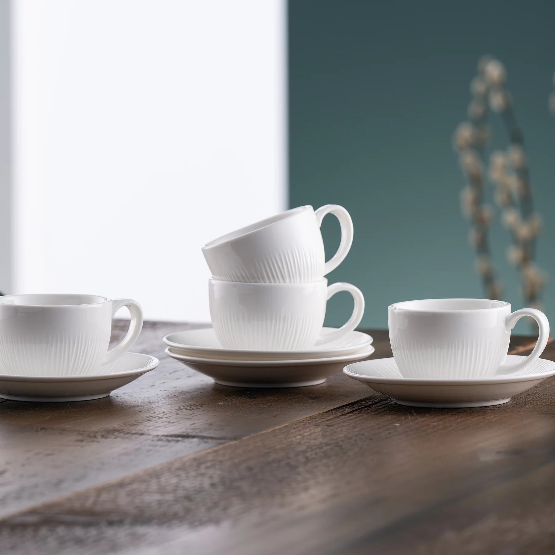 Erne | Espresso Cup & Saucer Set of 4