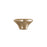 Le Creuset Signature Light Gold Finish Heart Knob 47mm