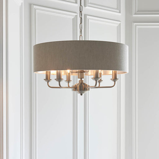 Highclere Brushed Chrome | 6 Light