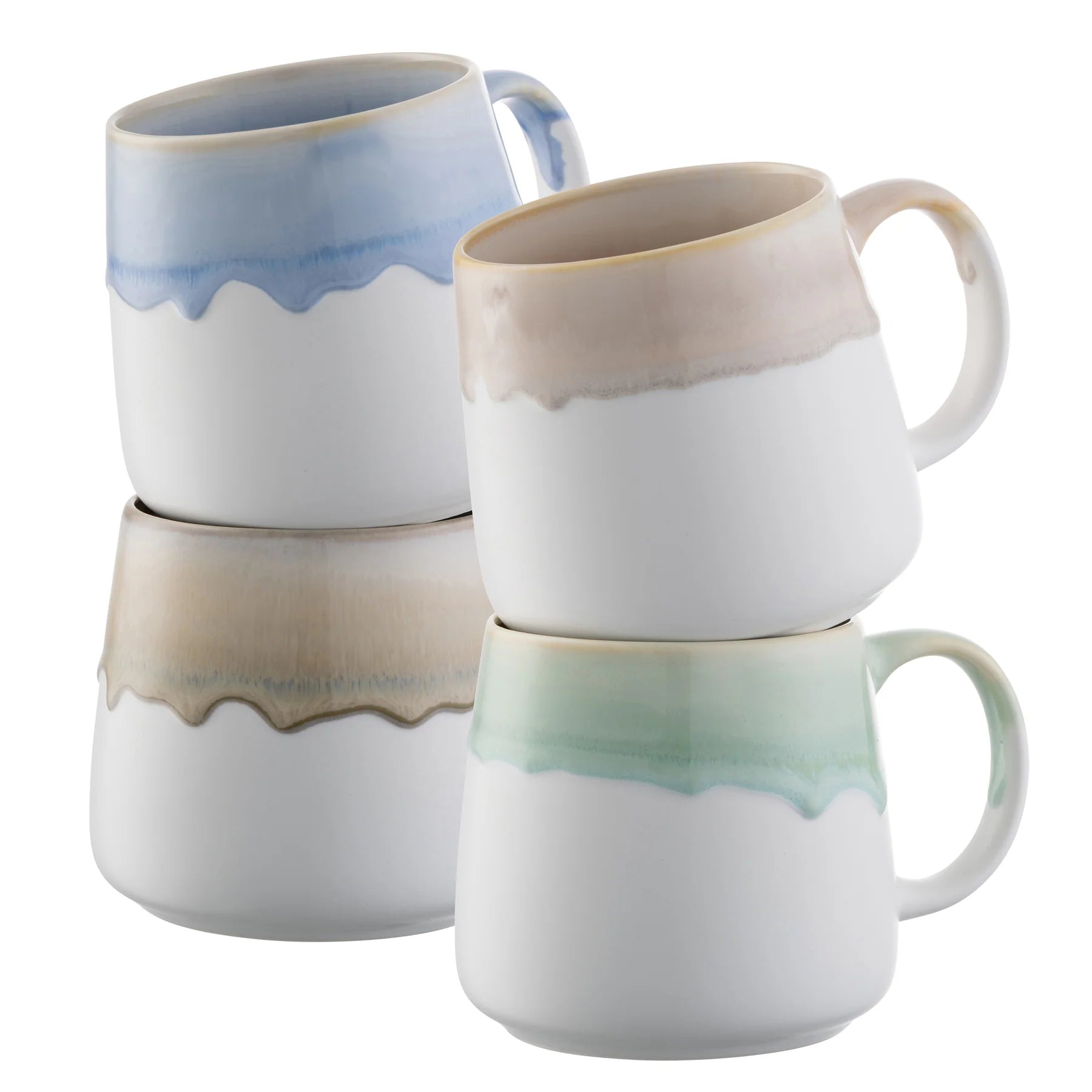Coastal Mugs | Set of 4