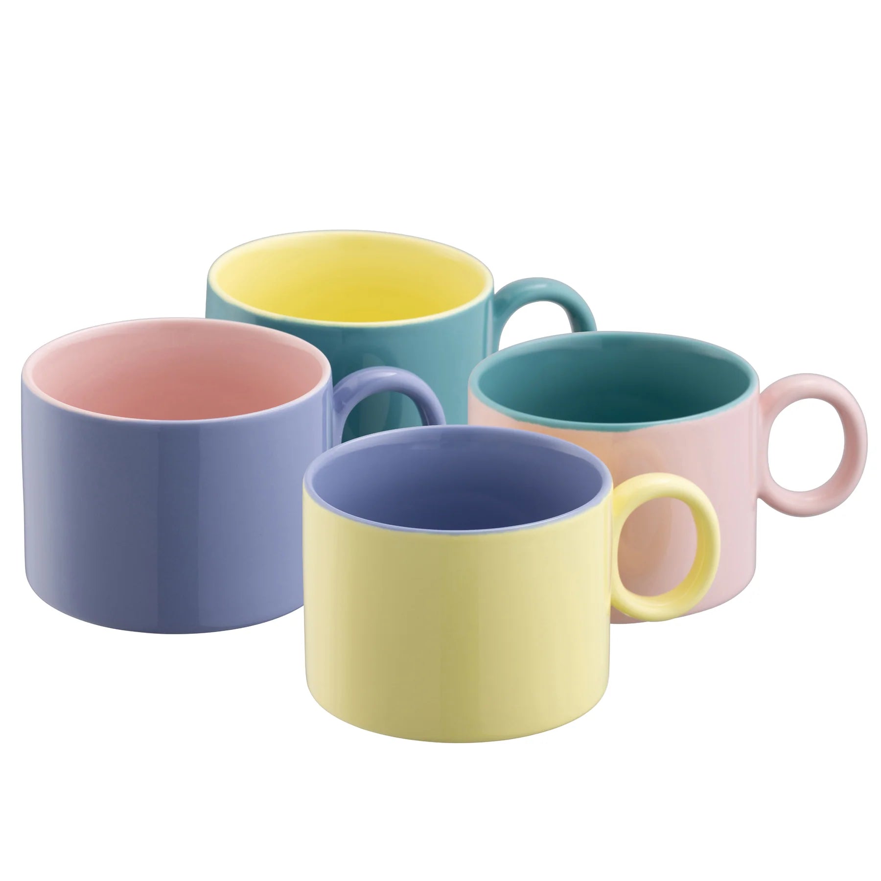 Hoopla Mugs | Set of 4