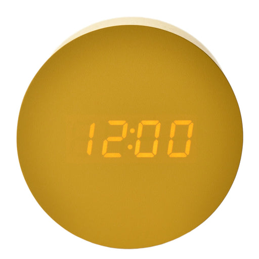 LED Alarm Clock | Sunshine Yellow
