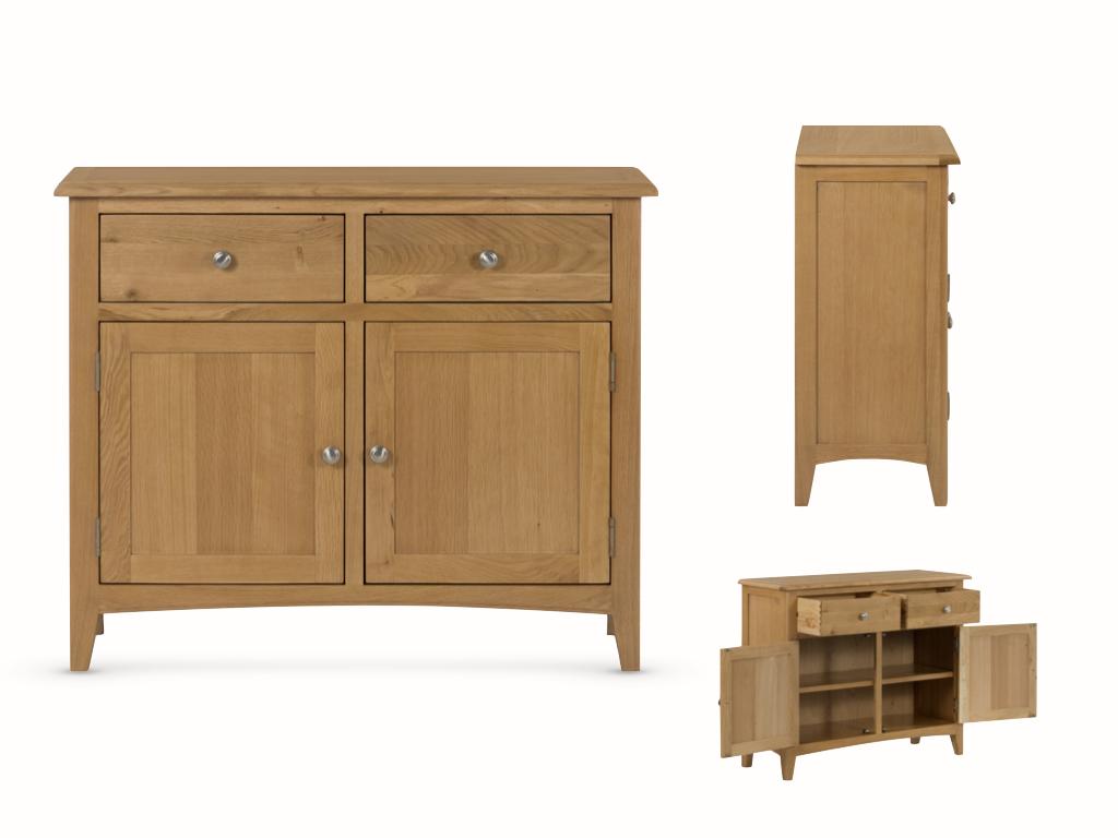 Ken | Oak 2-Door Sideboard