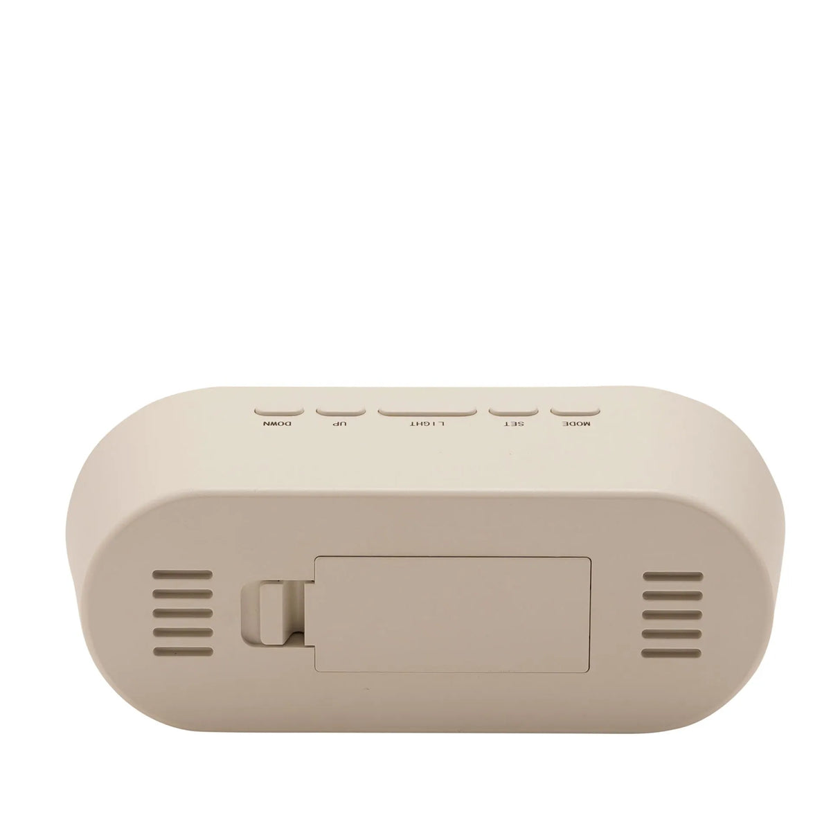 Oval Digital Alarm Clock