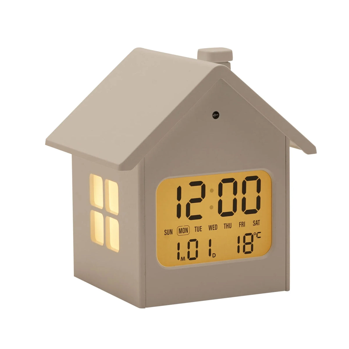 Hometime House Shape | Alarm Clock