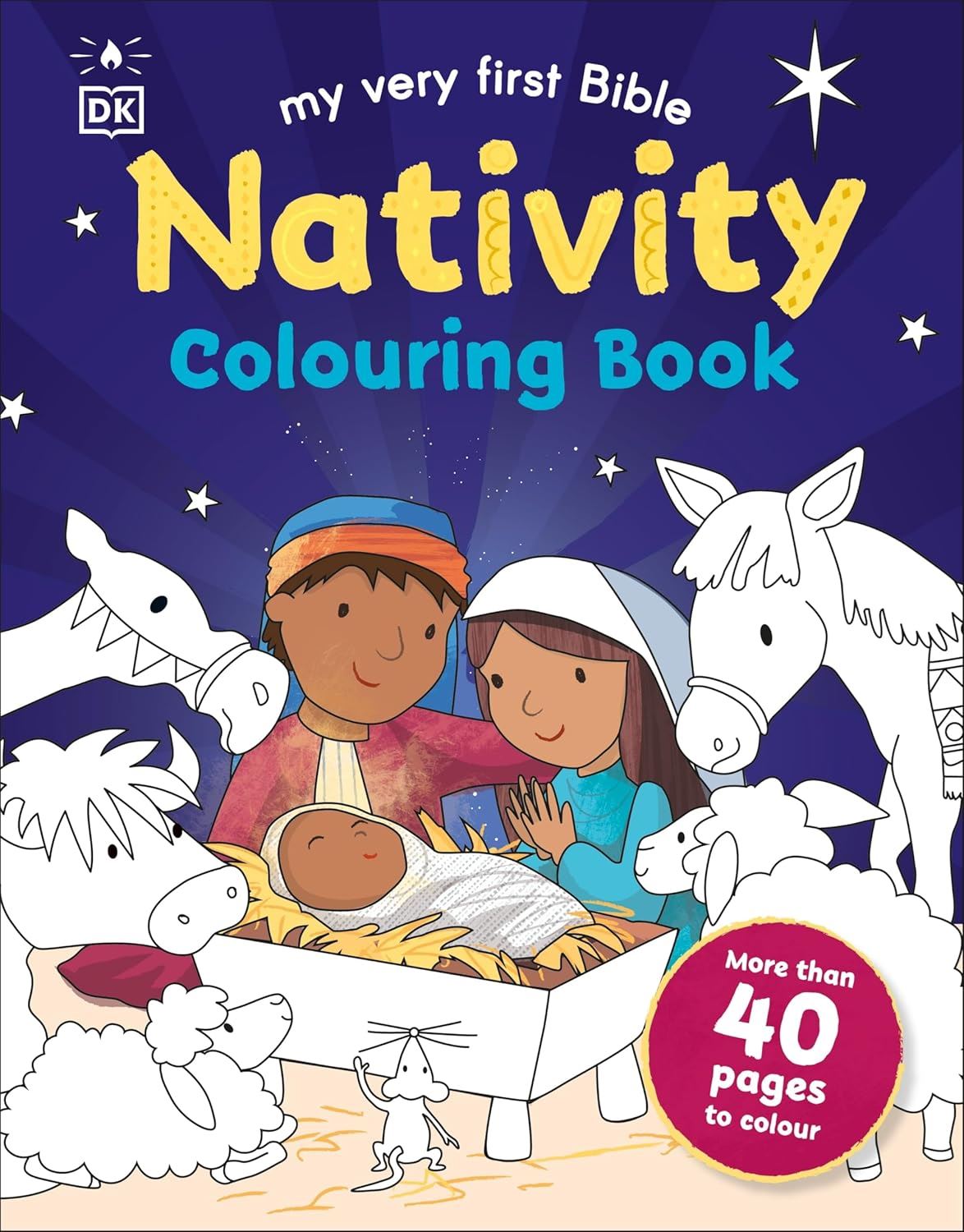 My Very First Bible Nativity | Colouring Book