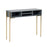 Grey/Gold Console Table